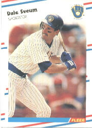 1988 Fleer Baseball Cards      176     Dale Sveum